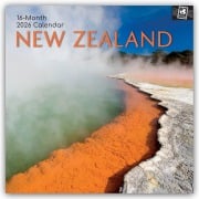 Cover-Bild zum Titel 'New Zealand - Neuseeland 2026 - 16-Monatskalender' von 'The Gifted'