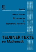 Cover-Bild zum Titel 'M-matrices in Numerical Analysis' von ''