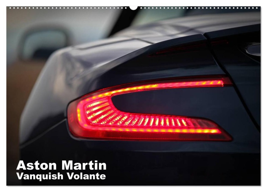 Aston Martin Vanquish Volante (Wandkalender 2026 DIN A2 quer), CALVENDO Monatskalender - Jürgen Wolff