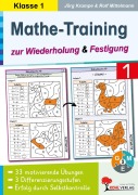 Cover-Bild zum Titel 'Mathe-Training zur Wiederholung und Festigung / Klasse 1' von 'Jörg Krampe, Rolf Mittelmann'