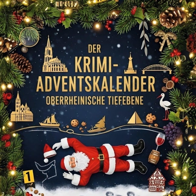 Der Krimi-Adventskalender Oberrheinische Tiefebene - Theo Scholz