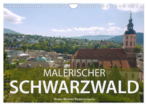 Malerischer Schwarzwald (Wandkalender 2025 DIN A4 quer), CALVENDO Monatskalender - Hanna Wagner