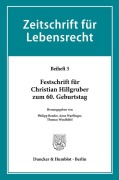 Cover-Bild zum Titel 'Festschrift für Christian Hillgruber zum 60. Geburtstag' von ''