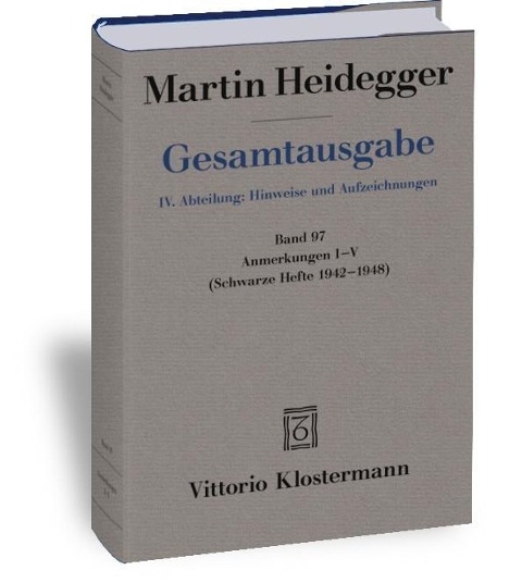 Gesamtausgabe. 4 Abteilungen / Anmerkungen I-V - Martin Heidegger