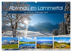 Cover-Bild zum Titel 'Abtenau im Lammertal (Wandkalender 2026 DIN A2 quer), CALVENDO Monatskalender' von 'Christa Kramer'