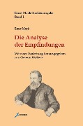 Cover-Bild zum Titel 'Die Analyse der Empfindungen' von 'Ernst Mach'