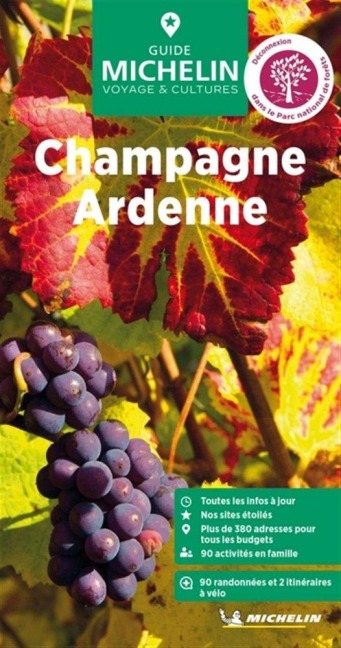 Michelin Le Guide Vert Champagne Ardenne - 
