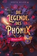Cover-Bild zum Titel 'Die Legende des Phönix, Band 1 - Dunkelaura' von 'Greta Milán'