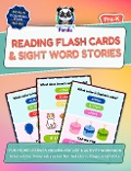 Cover-Bild zum Titel 'Reading Flash Cards & Sight Word Stories for Pre-K: Fun Young Learner Vocabulary List & Activity Workbook | Interactive Comprehension for Toddlers, Boys, and Girls' von 'Polymath Panda'