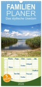 Cover-Bild zum Titel 'Familienplaner 2026 - Das idyllische Usedom mit 5 Spalten (Wandkalender, 21 x 45 cm) CALVENDO' von 'Thomas Becker'