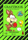 Cover-Bild zum Titel 'CRAFTBOOK - WUNDEREI BASTELN - SCHÖNE OSTERMOTIVE - AUSMALEN - ZEICHNEN - RÄTSEL - AUFGABEN - OSTERHASEN - KÜKEN' von 'Gabriele André, Wolfgang André'