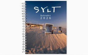 Cover-Bild zum Titel 'Sylt-die Insel 2026 Tischkalender' von 'Gernot Westendorf'