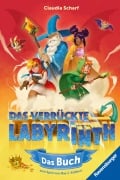 Cover-Bild zum Titel 'Der verrückte Labyrinth - Das Buch' von 'Claudia Scharf'