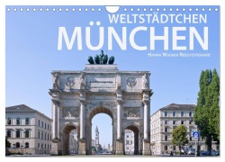 Cover-Bild zum Titel 'Weltstädtchen München (Wandkalender 2026 DIN A4 quer), CALVENDO Monatskalender' von 'Hanna Wagner'