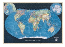 Cover-Bild zum Titel 'Die Politische Weltkarte als Puzzle' von 'COLUMBUS Verlag GmbH & Co. KG'