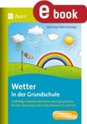 Cover-Bild zum Titel 'Wetter in der Grundschule' von 'Silvia Segmüller-Schwaiger'