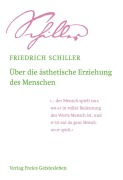 Cover-Bild zum Titel 'Über die ästhetische Erziehung des Menschen' von 'Friedrich Schiller'