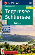 Cover-Bild zum Titel 'KOMPASS Wanderführer Tegernsee, Schliersee, 60 Touren mit Extra-Tourenkarte' von 'Eugen Hüsler'