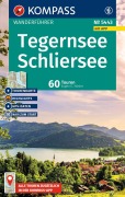 Cover-Bild zum Titel 'KOMPASS Wanderführer Tegernsee, Schliersee, 60 Touren mit Extra-Tourenkarte' von 'Eugen Hüsler'