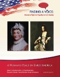 Cover-Bild zum Titel 'A Woman's Place in Early America' von 'Leeanne Gelletly'