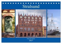 Cover-Bild zum Titel 'Stralsund - Perle der Ostsee (Tischkalender 2027 DIN A5 quer), CALVENDO Monatskalender' von 'Thomas Becker'