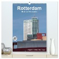 Rotterdam: Blick auf Fassaden (hochwertiger Premium Wandkalender 2024 DIN A2 hoch), Kunstdruck in Hochglanz - Gabriele Rechberger