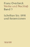 Cover-Bild zum Titel 'Franz Overbeck: Werke und Nachlaß' von ''