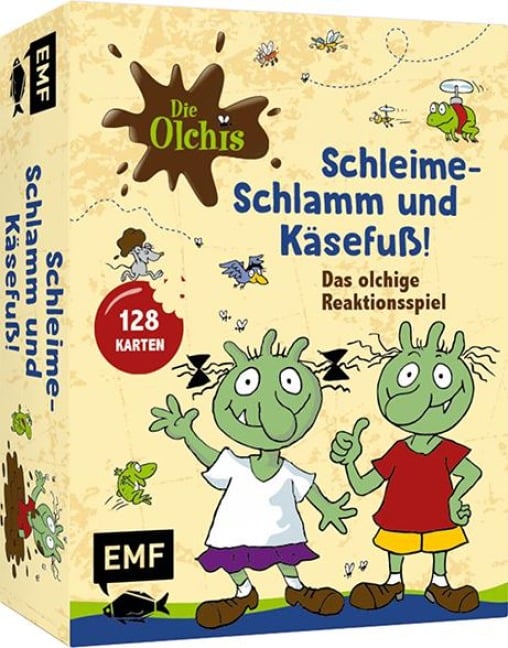 Kartenspiel: Die Olchis. Schleime-Schlamm und Käsefuß! - 