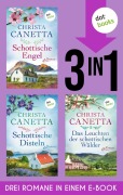 Cover-Bild zum Titel 'Schottische Engel, Schottische Disteln & Das Leuchten der schottischen Wälder' von 'Christa Canetta'