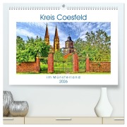 Cover-Bild zum Titel 'Kreis Coesfeld im Münsterland - Stadt Land Fluß (hochwertiger Premium Wandkalender 2026 DIN A2 quer), Kunstdruck in Hochglanz' von 'Paul Michalzik'