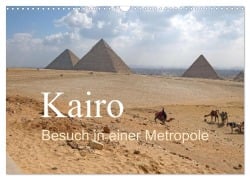 Cover-Bild zum Titel 'Kairo - Besuch in einer Metropole (Wandkalender 2026 DIN A3 quer), CALVENDO Monatskalender' von 'Knut Bormann'