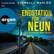 Cover-Bild zum Titel 'Endstation für neun: Ein Kommissar-Beck-Roman' von 'Maj Sjöwall, Per Wahlöö'
