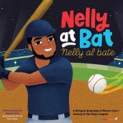 Cover-Bild zum Titel 'Nelly at Bat, Nelly Al Bate' von 'Mayrely Perez, Guillermina Esquivel'