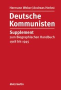 Cover-Bild zum Titel 'Deutsche Kommunisten' von 'Hermann Weber, Andreas Herbst'