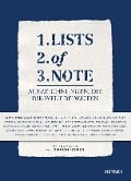 Cover-Bild zum Titel 'Lists of Note' von ''