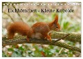 Eichhörnchen - Kleine Kobolde (Tischkalender 2025 DIN A5 quer), CALVENDO Monatskalender - Kattobello Kattobello