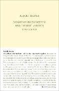 Cover-Bild zum Titel 'Das Johannes-Evangelium und die drei anderen Evangelien' von 'Rudolf Steiner'