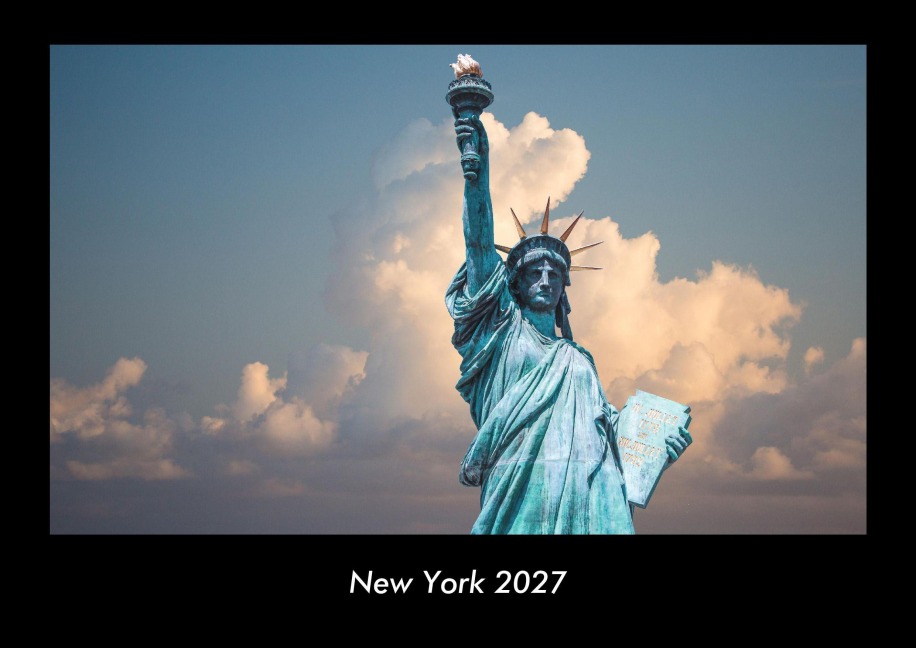 New York 2027 Fotokalender DIN A3 - Tobias Becker