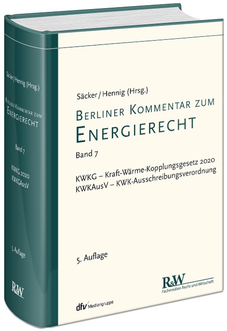 Berliner Kommentar zum Energierecht, Band 07 - 