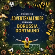 Cover-Bild zum Titel 'Der inoffizielle Adventskalender für Fans von Borussia Dortmund' von 'Aaron Schmitz'