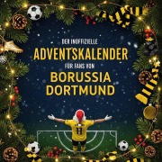 Cover-Bild zum Titel 'Der inoffizielle Adventskalender für Fans von Borussia Dortmund' von 'Aaron Schmitz'