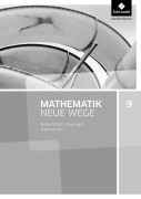 Cover-Bild zum Titel 'Mathematik Neue Wege SI 9. Lösungen Arbeitsheft. G9 für Niedersachsen' von ''