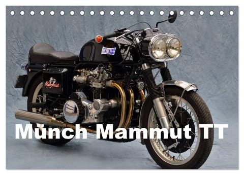 Münch Mammut TT (Tischkalender 2024 DIN A5 quer), CALVENDO Monatskalender - Ingo Laue