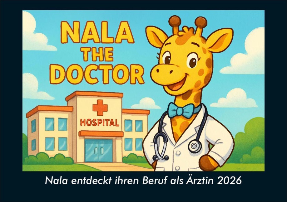 Nala entdeckt ihren Beruf als Ärztin 2026 Fotokalender DIN A5 - Kevin Heber, Tobias Schmitt