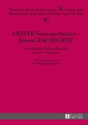 Cover-Bild zum Titel 'GEISTESwissenschaften - IdeenGESCHICHTE' von ''