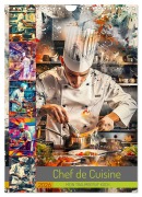 Chef de Cuisine - Mein Traumberuf Koch (Wandkalender 2026 DIN A4 hoch), CALVENDO Monatskalender - Dirk Meutzner