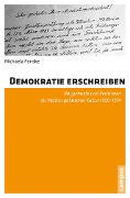 Cover-Bild zum Titel 'Demokratie erschreiben' von 'Michaela Fenske'