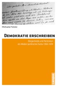 Cover-Bild zum Titel 'Demokratie erschreiben' von 'Michaela Fenske'