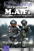 Cover-Bild zum Titel 'Wächter der Sterne (Der Spezialist M.A.F. 26)' von 'J. F. Simon'