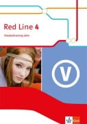 Cover-Bild zum Titel 'Red Line 4. Vokabeltraining aktiv 8. Schuljahr. Ausgabe 2014' von ''